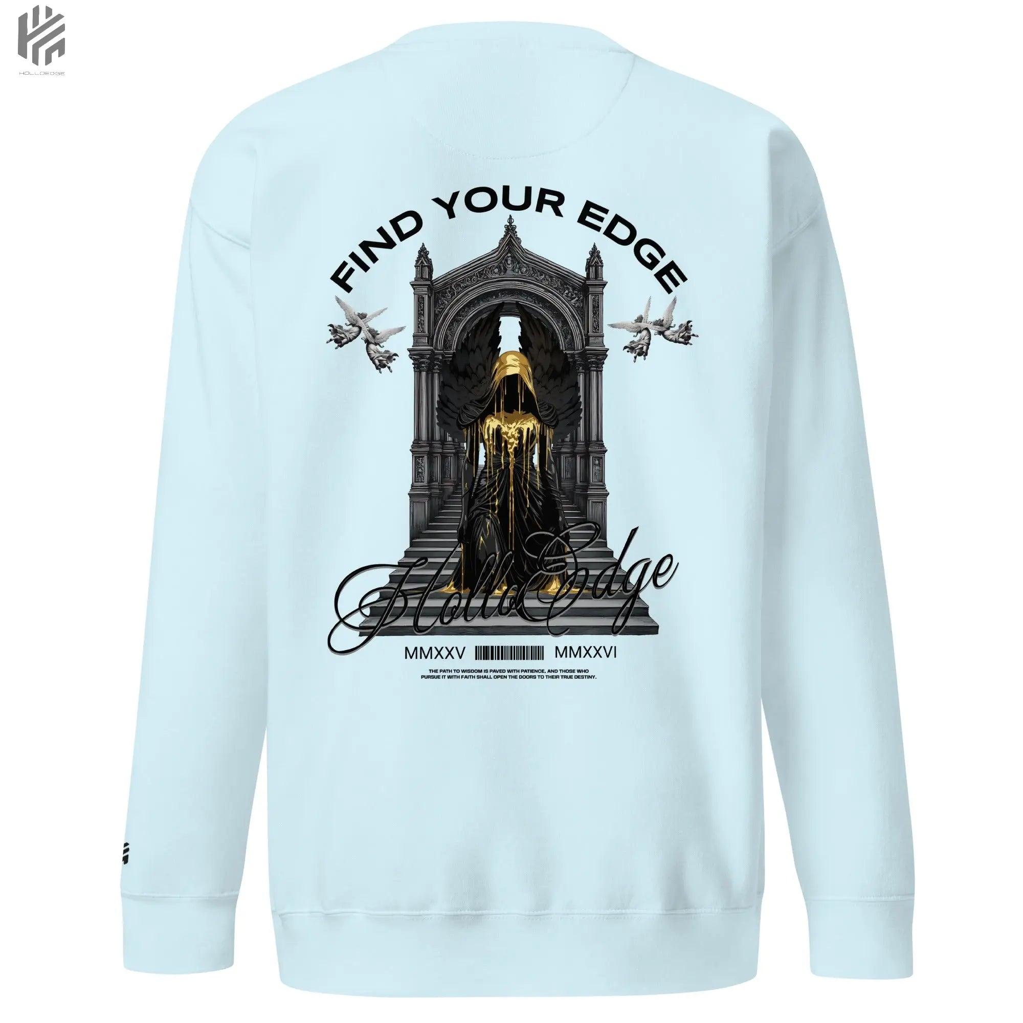 Bright Color Premium Find Your Edge collection Sweatshirts -00BCSBA4 HolloEdge