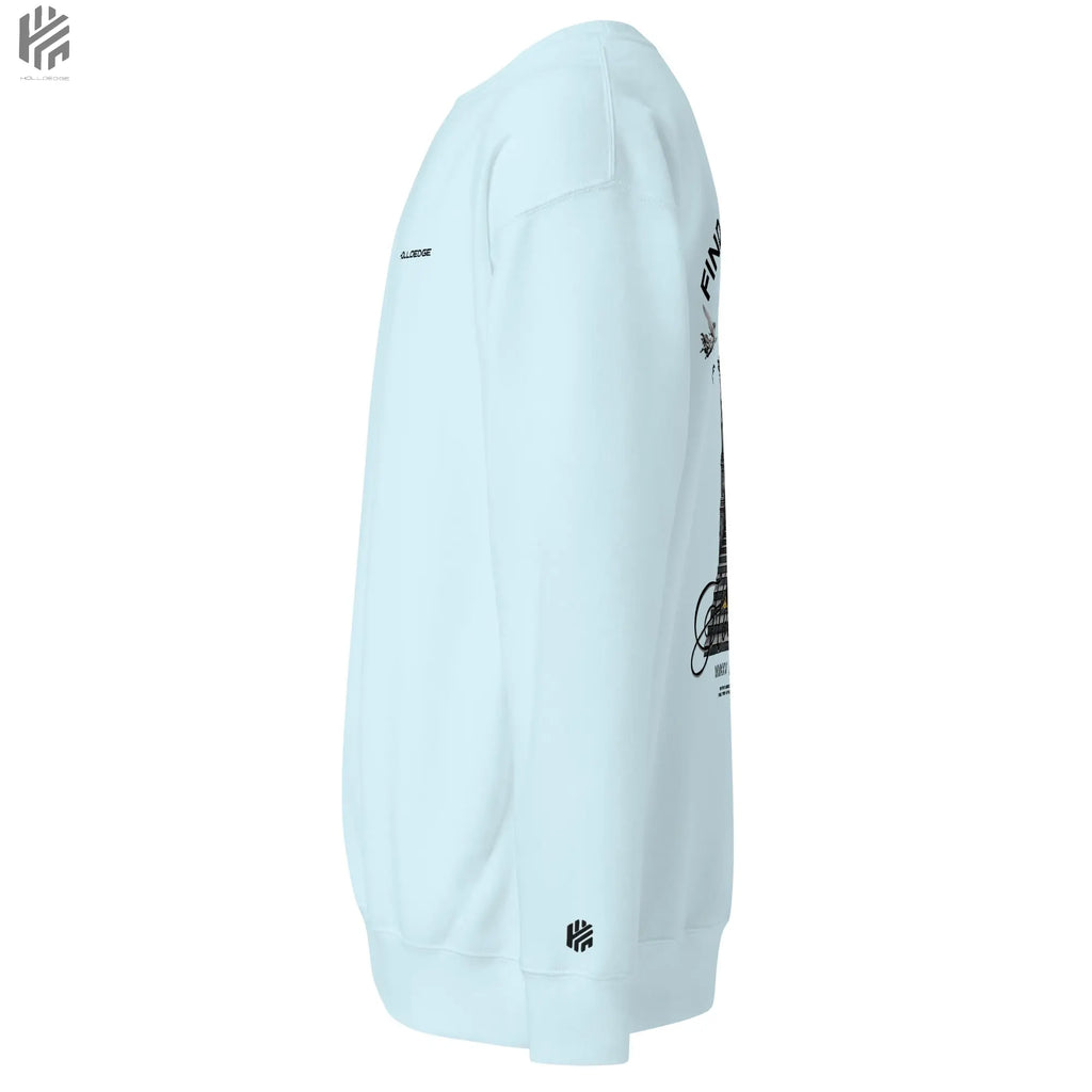 Bright Color Premium Find Your Edge collection Sweatshirts -00BCSBA4 HolloEdge