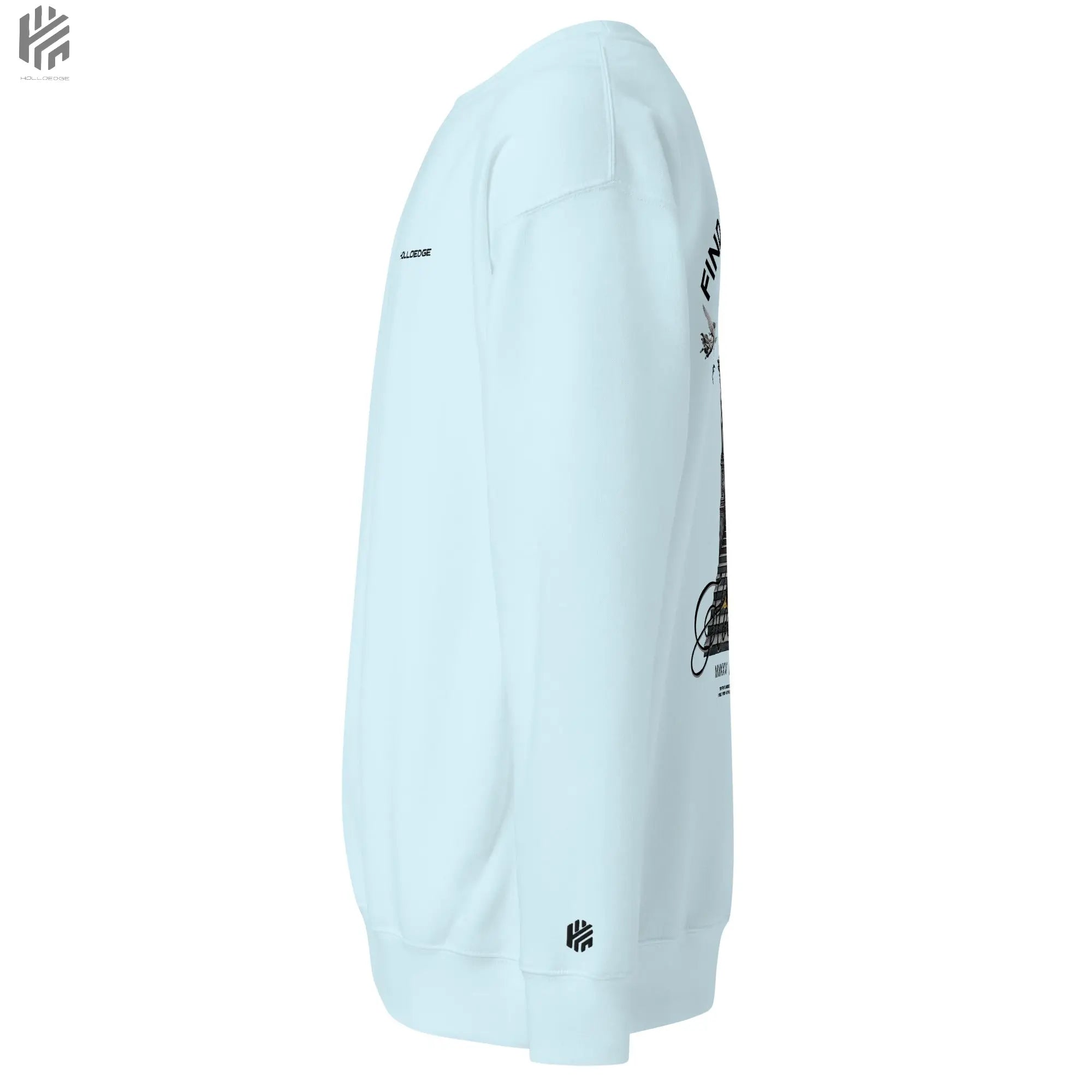 Bright Color Premium Find Your Edge collection Sweatshirts -00BCSBA4 HolloEdge