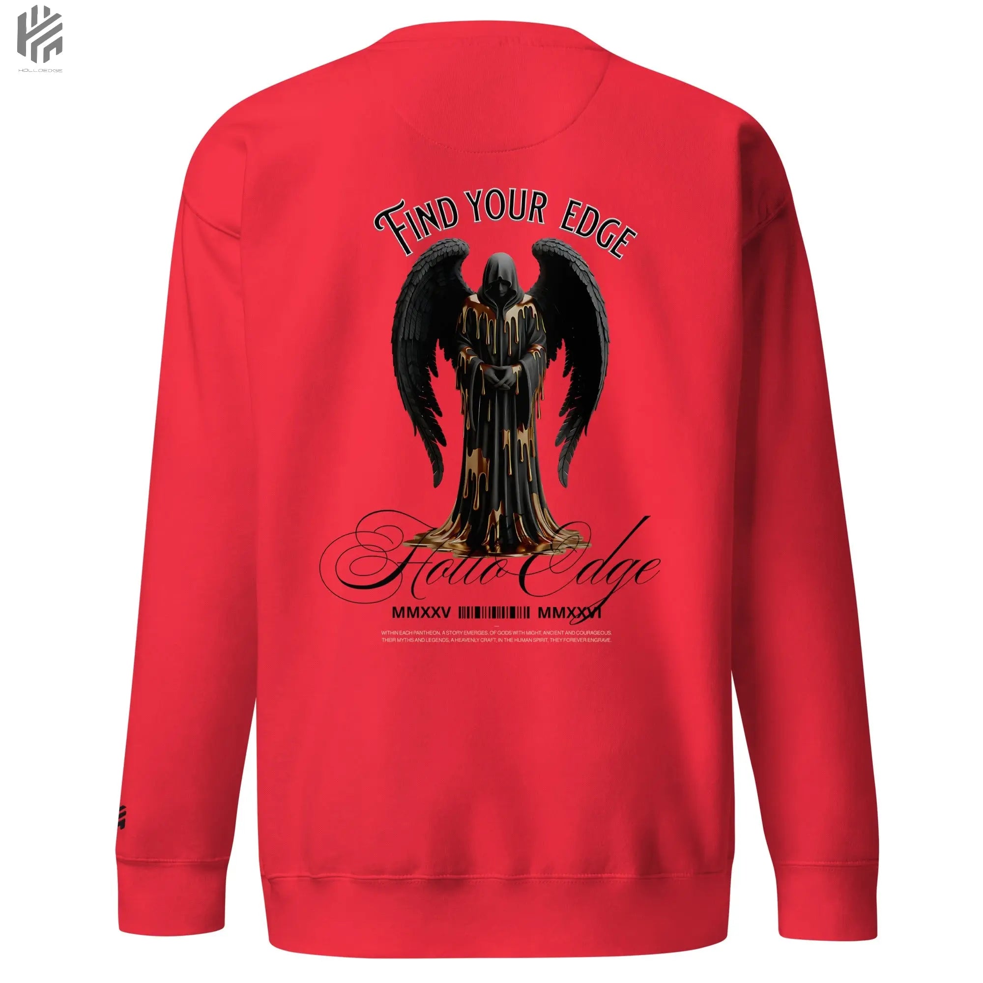 Bright Color Oversized Premium Find Your Edge collection Sweatshirts -00BCSBA1 HolloEdge