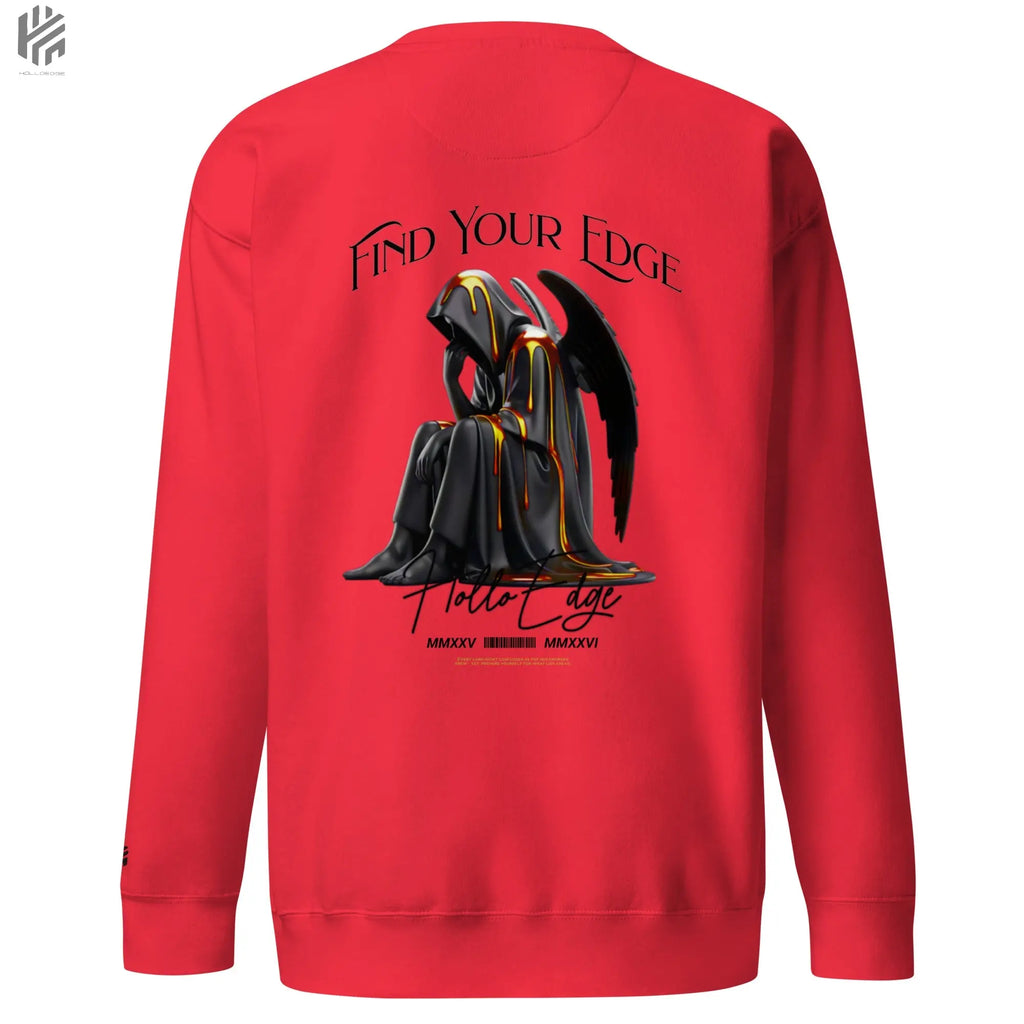Bright Color Premium Find Your Edge collection Sweatshirts -00BCSBA2 HolloEdge