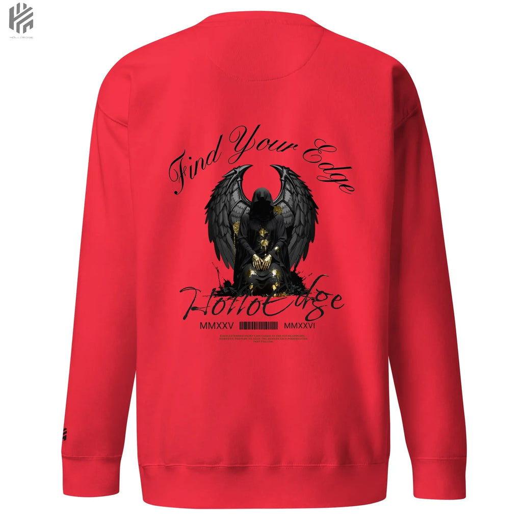 Bright Color Premium Find Your Edge collection Sweatshirts -00BCSBA3 HolloEdge