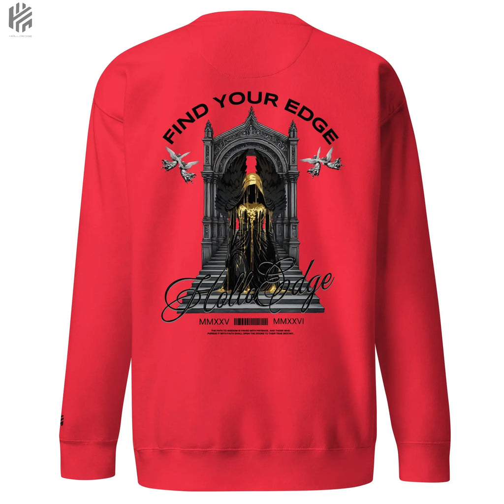 Bright Color Premium Find Your Edge collection Sweatshirts -00BCSBA4 HolloEdge
