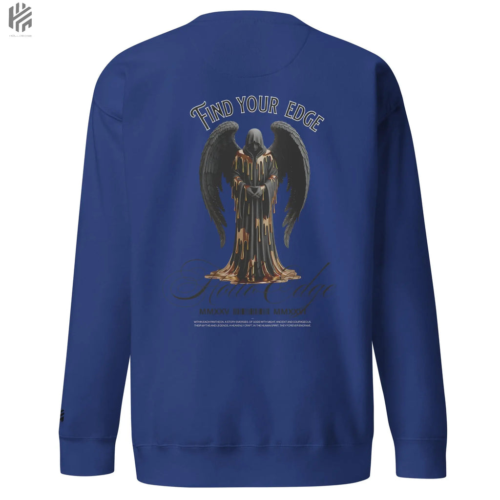 Bright Color Oversized Premium Find Your Edge collection Sweatshirts -00BCSBA1 HolloEdge