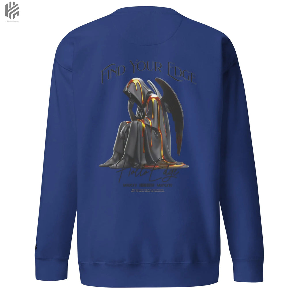 Bright Color Premium Find Your Edge collection Sweatshirts -00BCSBA2 HolloEdge