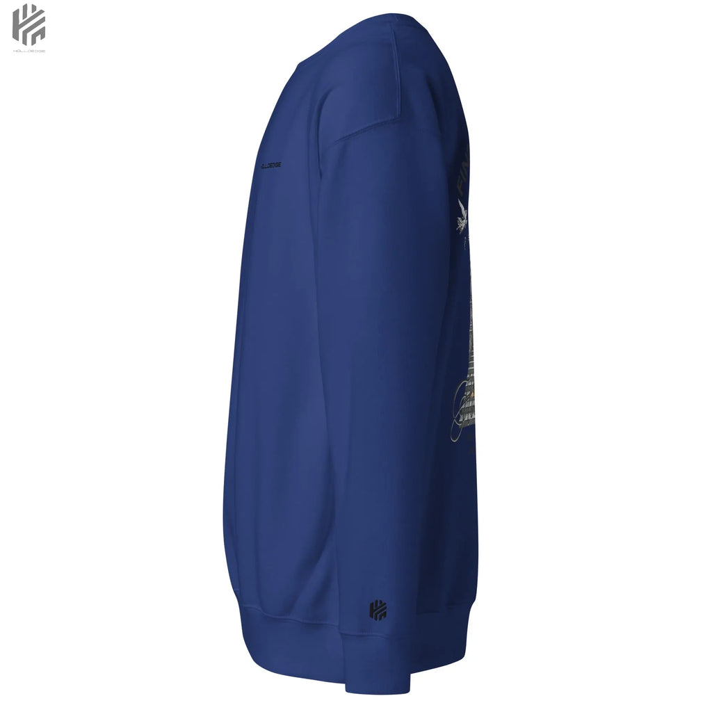 Bright Color Premium Find Your Edge collection Sweatshirts -00BCSBA4 HolloEdge