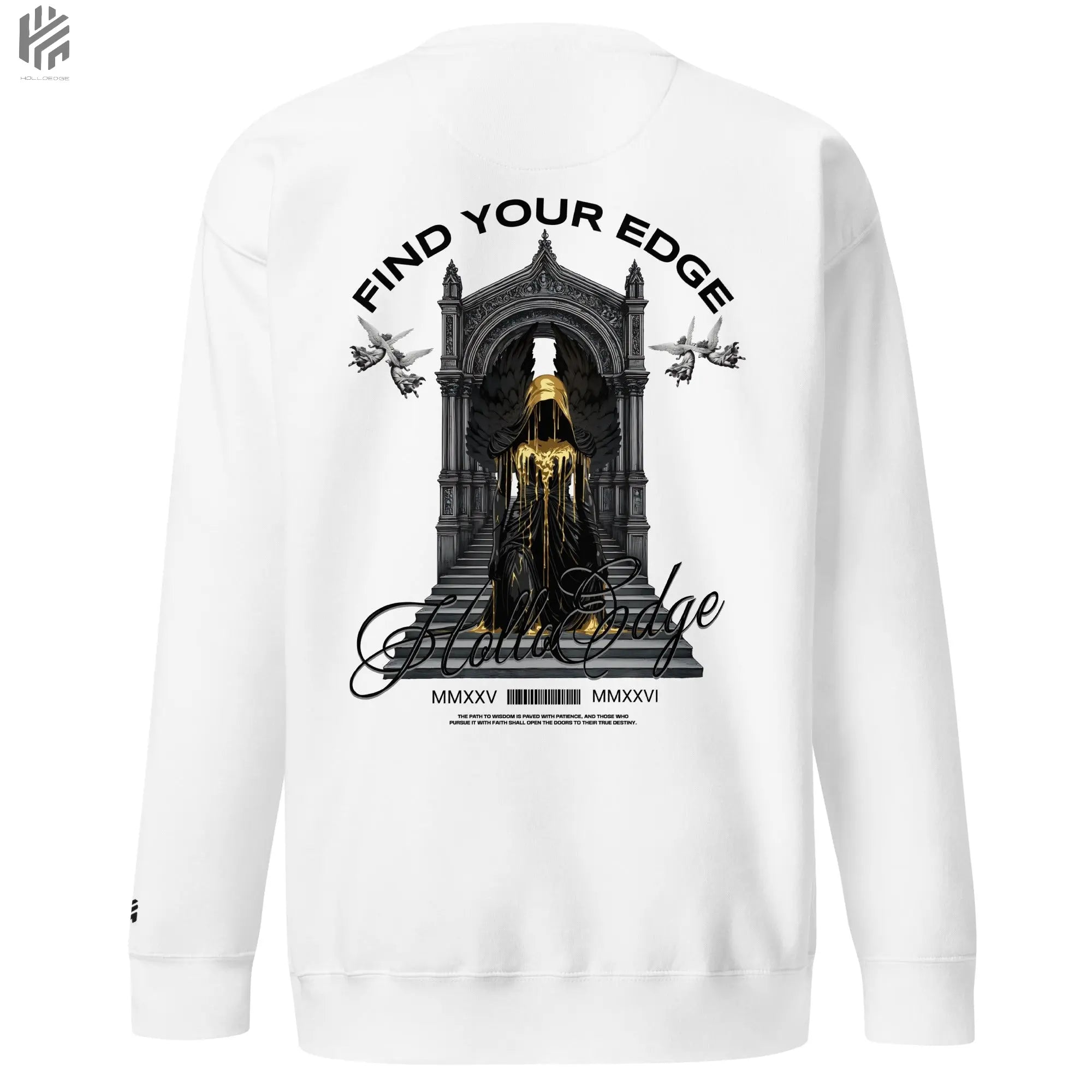 Bright Color Premium Find Your Edge collection Sweatshirts -00BCSBA4 HolloEdge